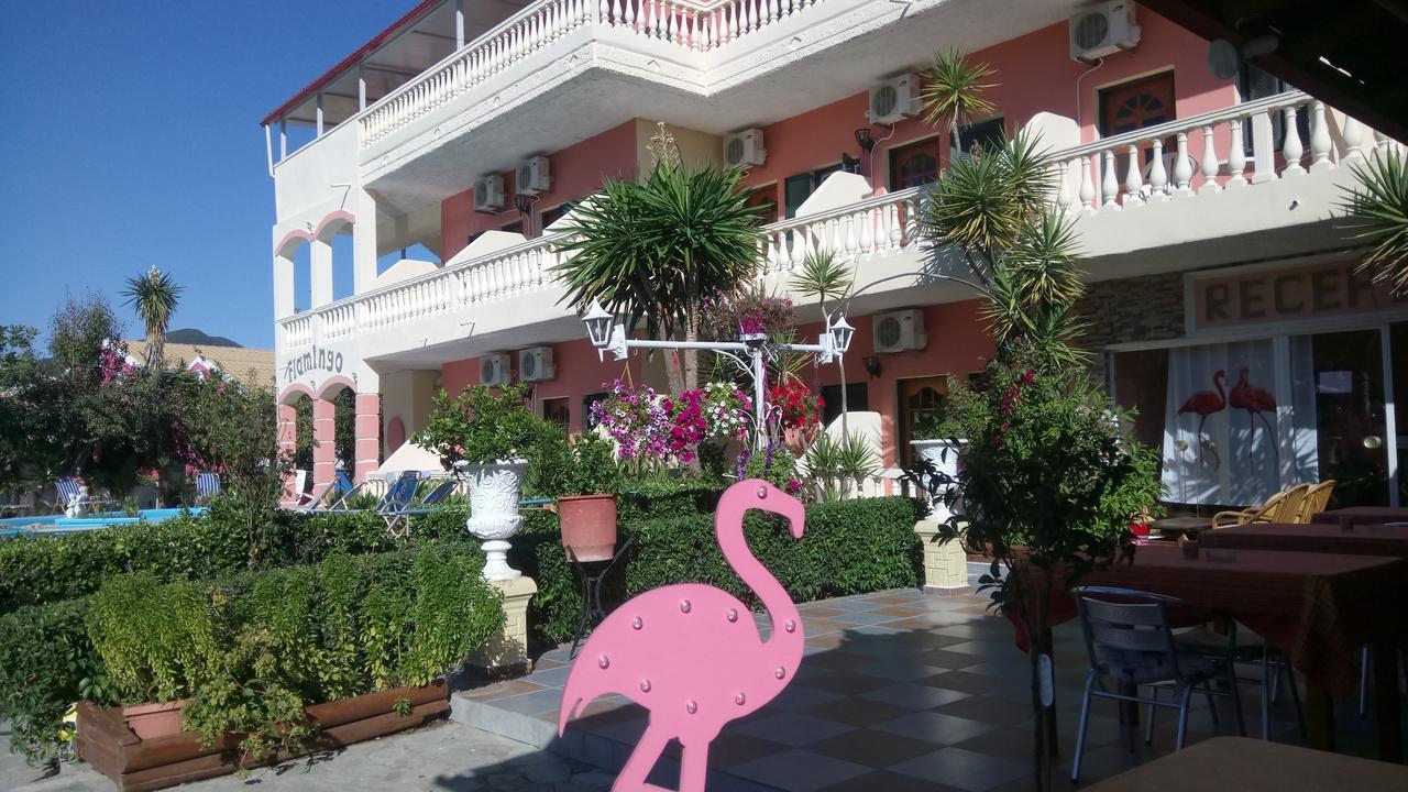Flamingo Apartments Moraitika Corfu Eksteriør billede