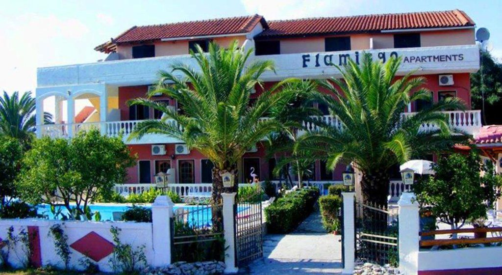 Flamingo Apartments Moraitika Corfu Eksteriør billede