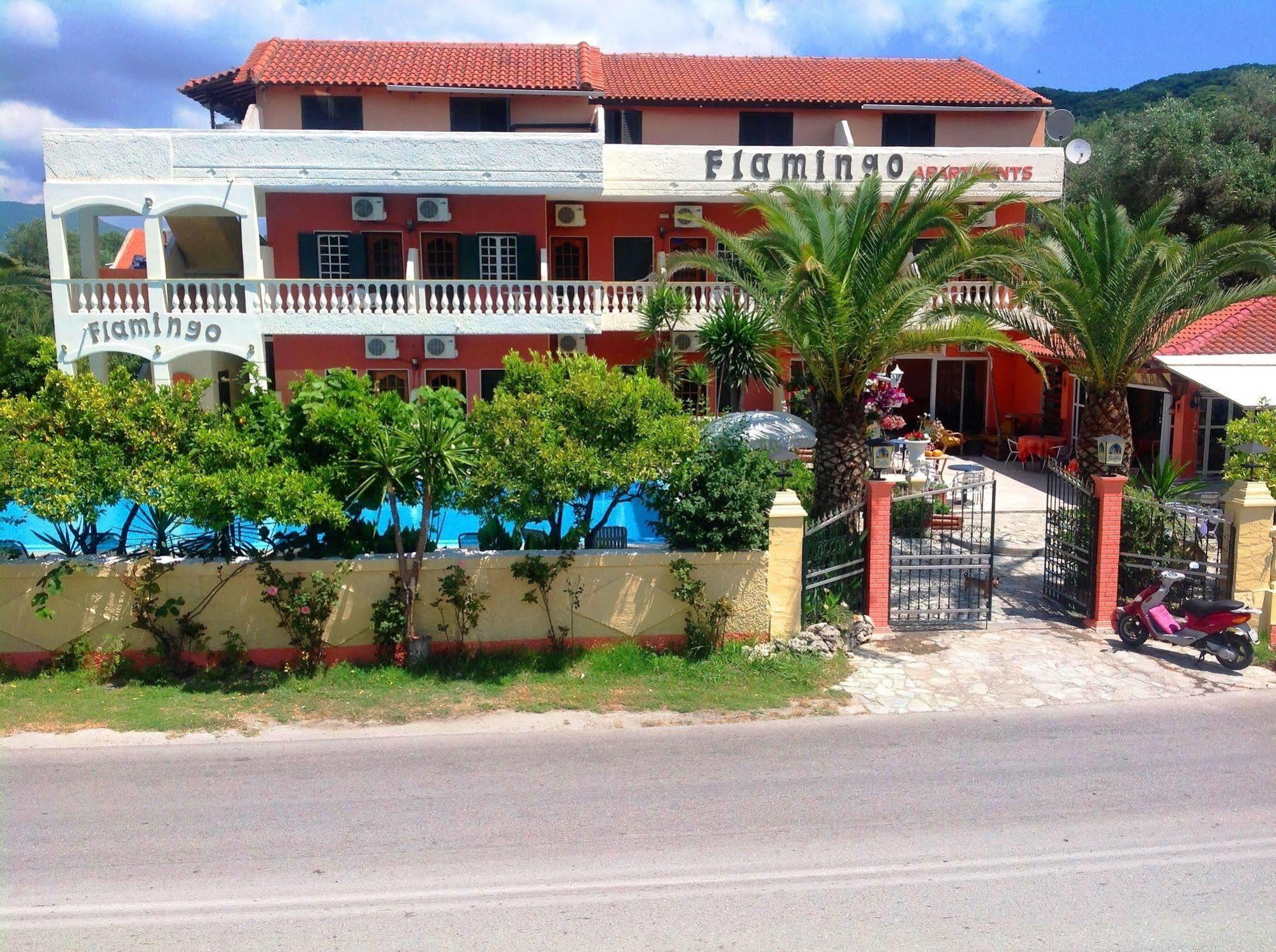 Flamingo Apartments Moraitika Corfu Eksteriør billede